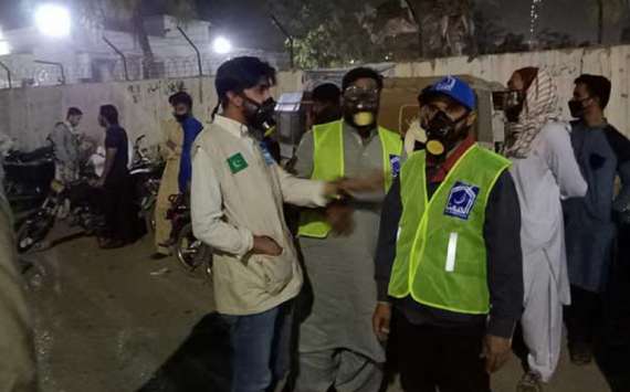 کراچی پورٹ سےملحقہ علاقوں میں زہریلی گیس کا اخراج