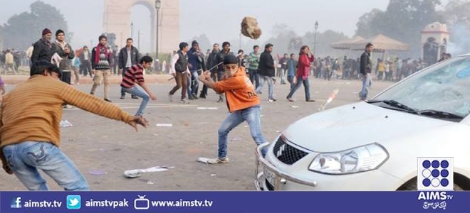 نئی دہلی میں مسلم کش فسادات کے پانچویں روز بھی سخت کشیدگی برقرار