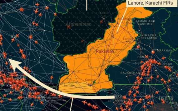 بھارتی وزیراعظم پاکستان کی فضائی حدوداستعمال نہیں کرسکتے